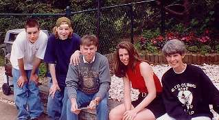 Bryan, Cris, Mike, Amy, Sherry 1995