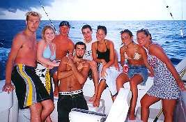 Bryan and Friends off the Coast  of Ft. Lauderdale