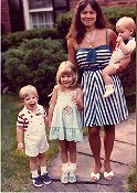 Kathy and Kids June 1982