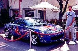 L.A. Summer 2002 Universal Studios Spiderman Car