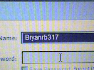 Bryan's Screen Name